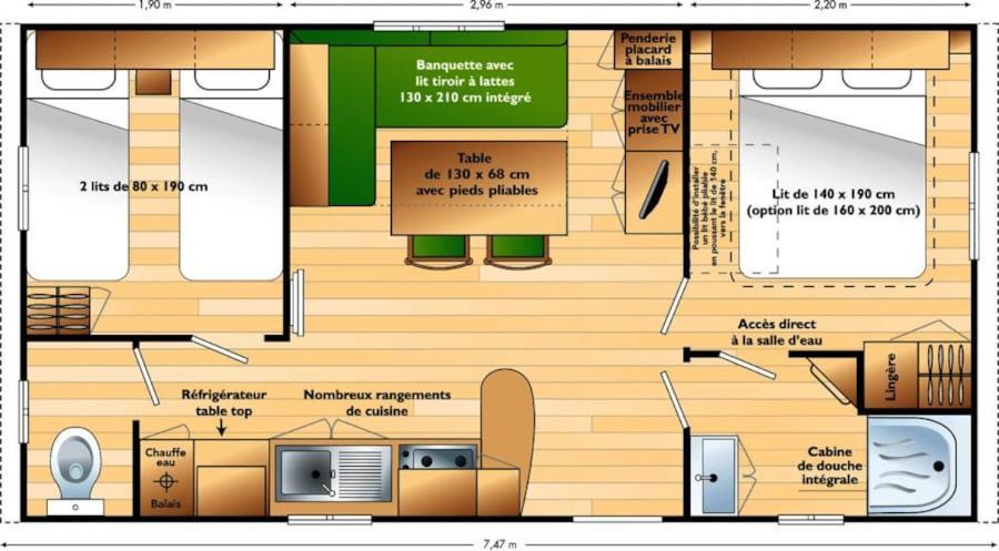Camping Larribal Millau Exterior foto